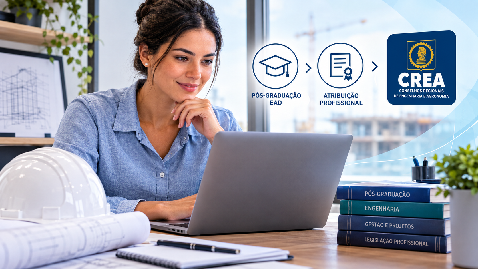 Pós EAD garante nova atribuição no CREA? Entenda como averbar sua especialização