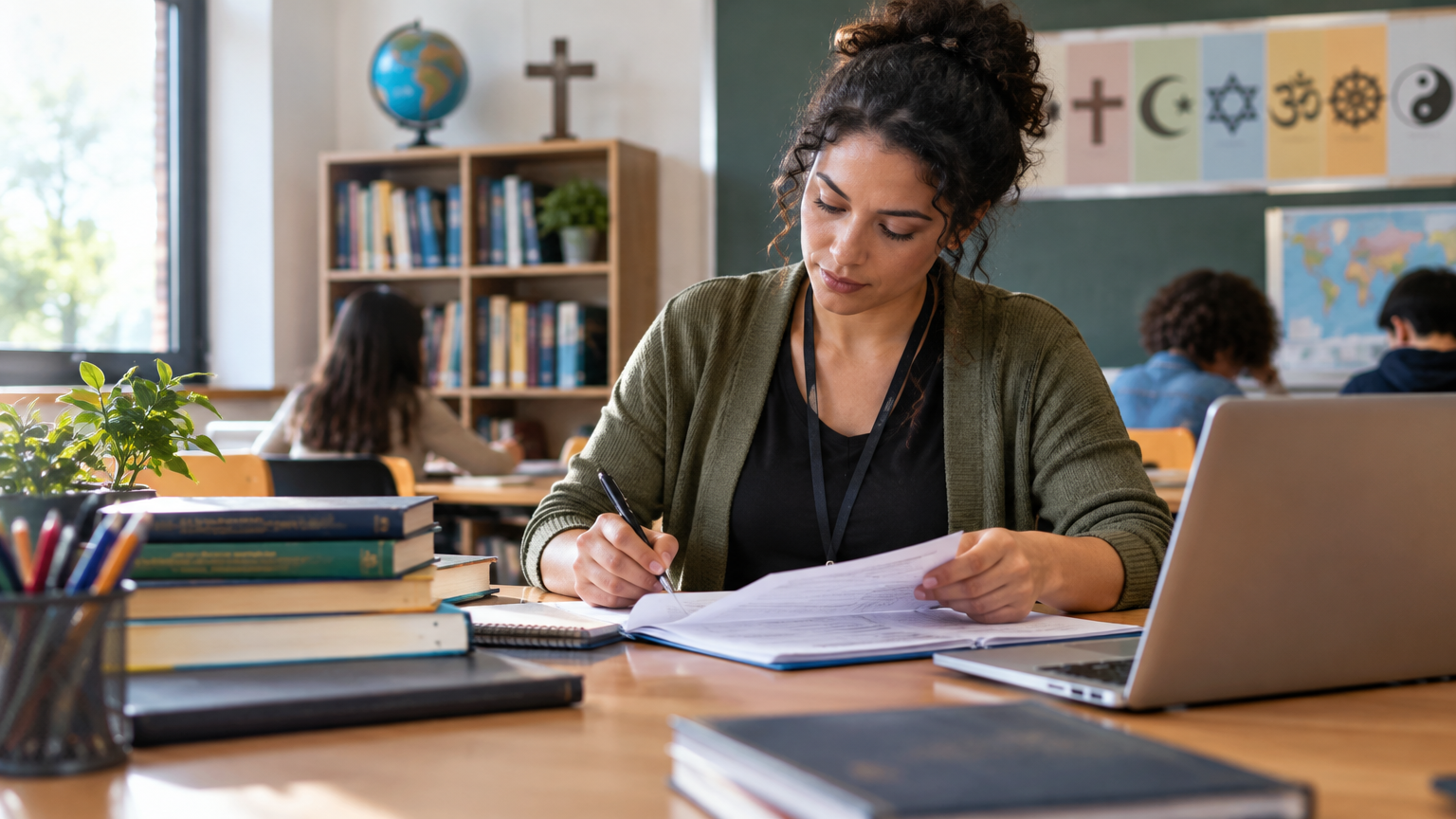 Imagem ilustrativa sobre Qual curso ou formação é preciso ter para dar aula de ensino religioso?
