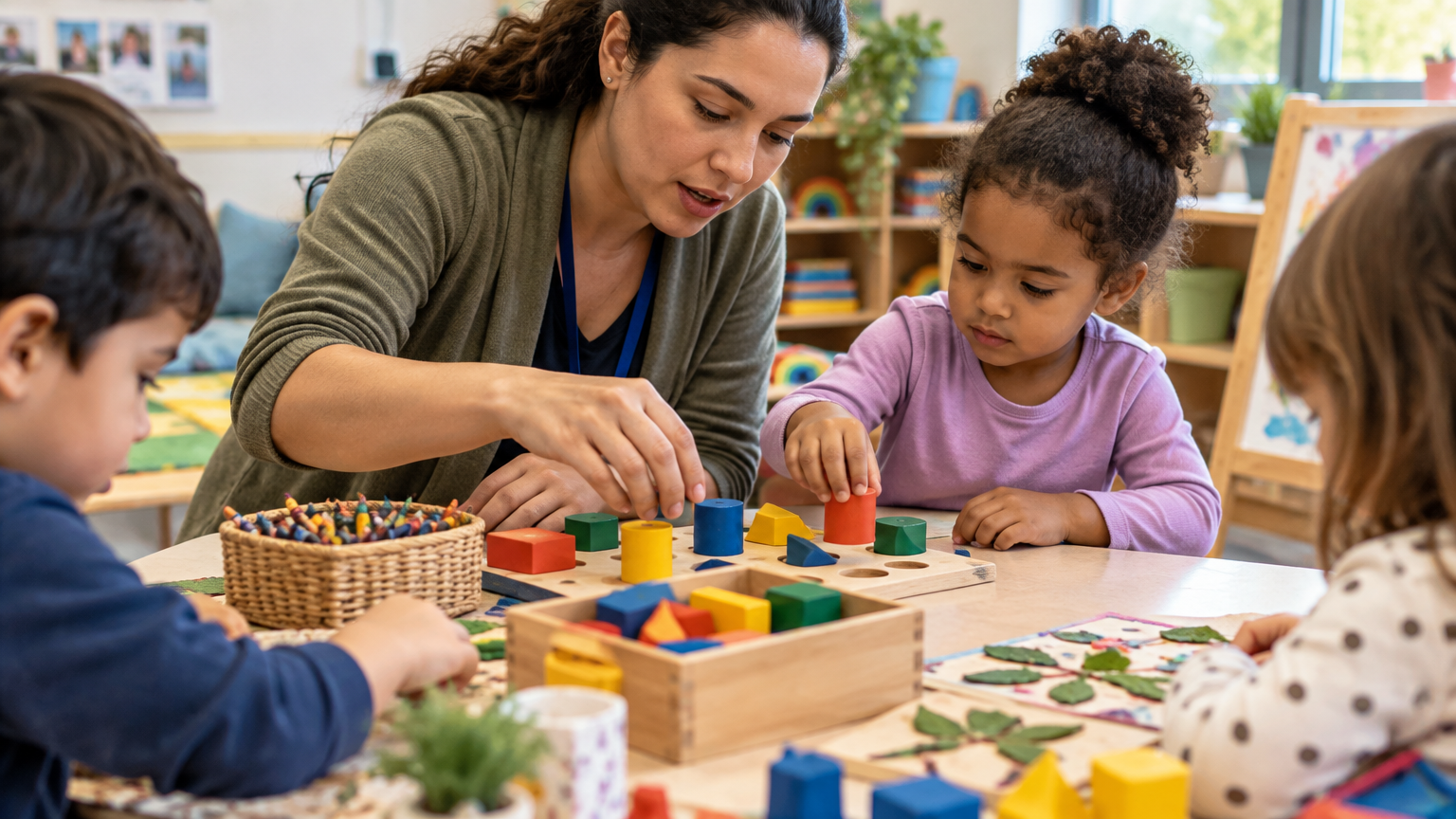 Imagem ilustrativa sobre Quais são as práticas docentes na Educação Infantil?