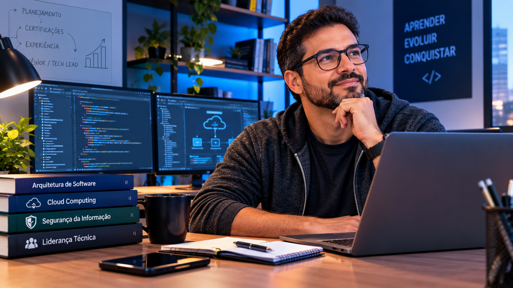 Pós-Graduação EAD em TI ou Certificações: O Que Realmente Pesa para Virar Sênior ou Tech Lead?