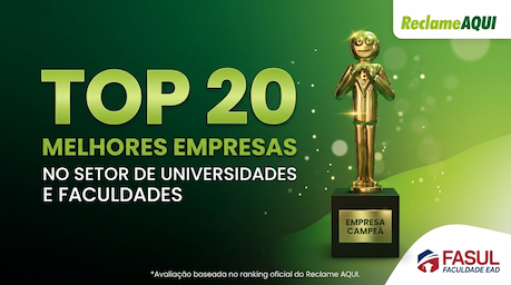 Reputação e selo da FASUL no Reclame AQUI