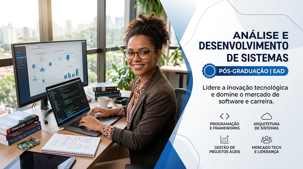 Graduação em Análise e Desenvolvimento de Sistemas EAD: mercado, programação e carreira