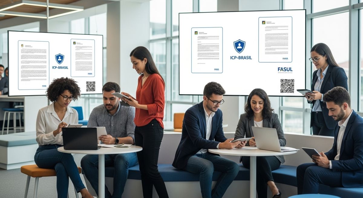 Desvendando a Autenticidade Digital: Certificado ICP-Brasil, QR Code e a Validade de seus Documentos Acadêmicos na FASUL