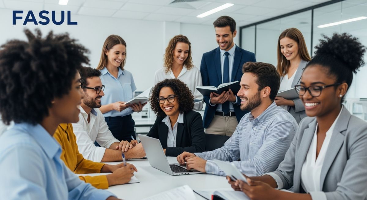 Não Fique Para Trás: Por Que a Pós-Graduação é Essencial para Sua Carreira em Ascensão na FASUL