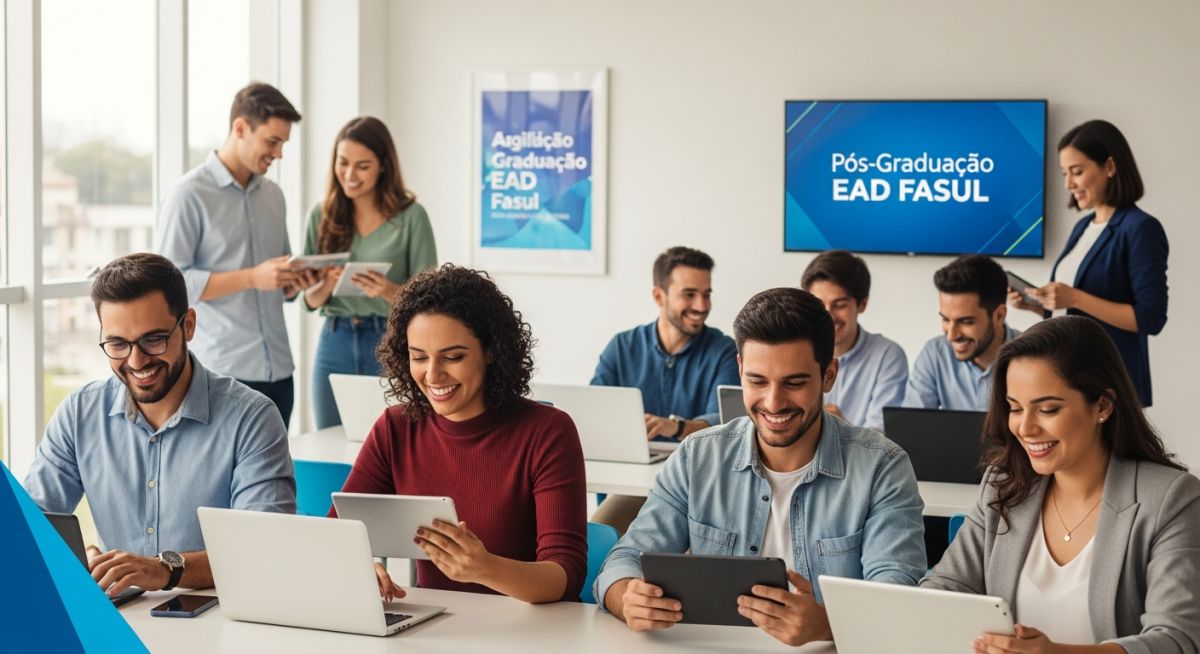 Pós-Graduação Intensiva FASUL: Sua Especialização Rápida e Reconhecida pelo MEC (A partir de 3 Meses!)