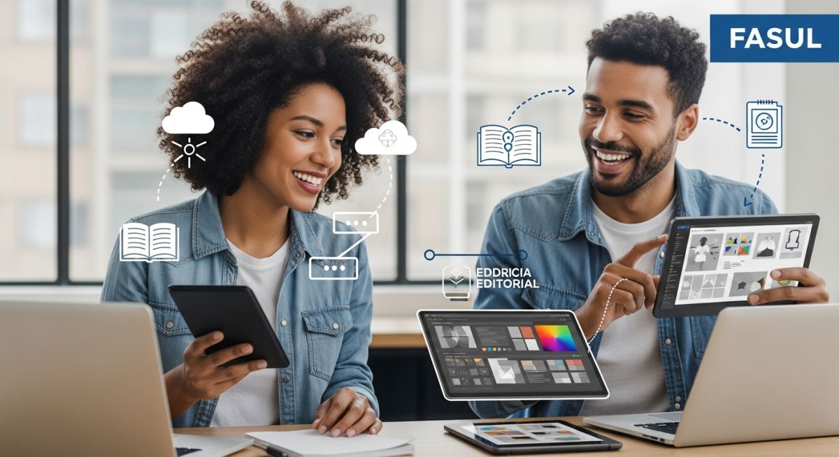 Produção Editorial EAD: O Mercado de Livros Digital Vale a Pena em 2026? Descubra!