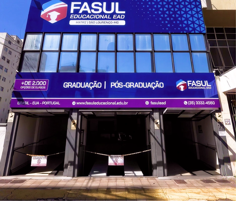 Fachada da matriz FASUL em São Lourenço