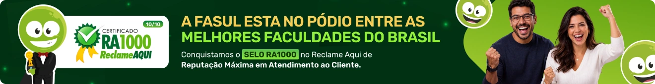 FASUL conquista o selo RA1000 de reputação máxima em atendimento ao cliente no Reclame Aqui