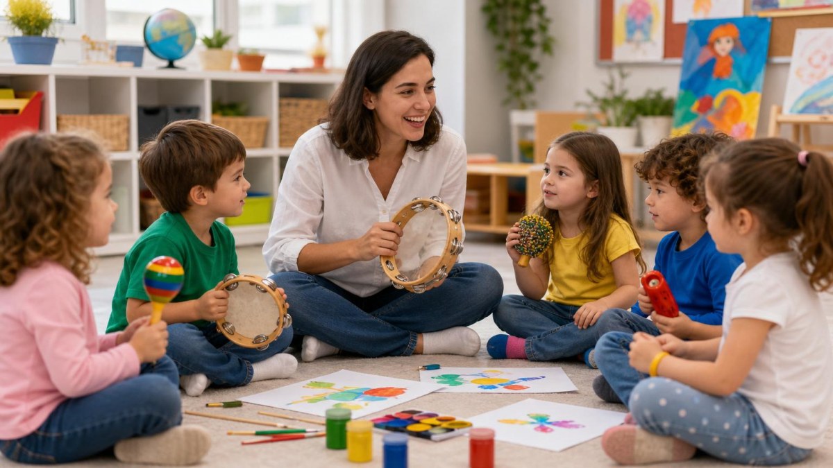 EDUCAÇÃO INFANTIL: ARTE E MÚSICA