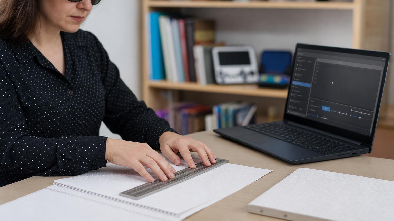 BRAILLE E TECNOLOGIA ASSISTIVA